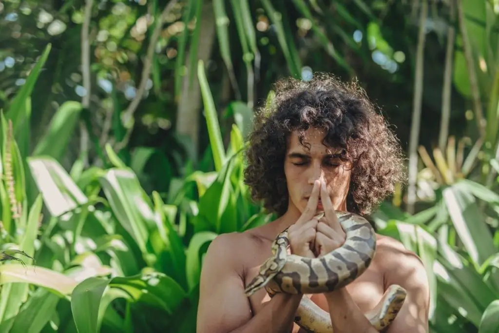 man with pet snake to answer can pet snakes be affectionate 